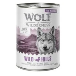 Wolf Of Wilderness Free Range 6 X 400 G 17 Wolf Of Wilderness Free Range 6 X 400 G -Mascota Suministros Ventas wow freerange wildhills 400g 1000x1000 7 2