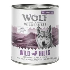 Wolf Of Wilderness Free Range 6 X 400 G / 800 G - Pack De Prueba -Mascota Suministros Ventas wow freerange wildhills 800g 1000x1000 7