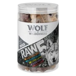 Wolf Of Wilderness RAW 5 Snacks Liofilizados - 5 Sabores -Mascota Suministros Ventas wow raw5 mix 1000x1000 5