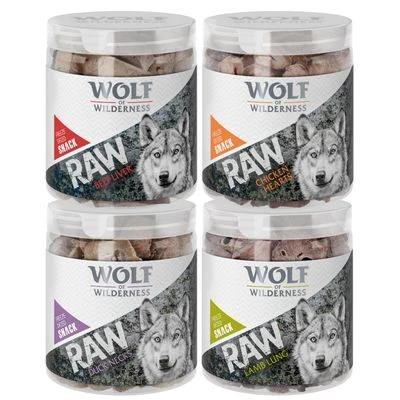 Pack Ahorro 4 X Wolf Of Wilderness RAW Snacks Liofilizados Premium 2 Pack Ahorro 4 X Wolf Of Wilderness RAW Snacks Liofilizados Premium - Imagen 2