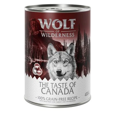 Wolf Of Wilderness The Taste Of 6 X 400 G 1 Wolf Of Wilderness The Taste Of 6 X 400 G