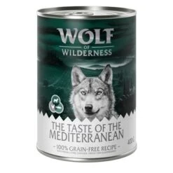 Wolf Of Wilderness The Taste Of 6 X 400 G 8 Wolf Of Wilderness The Taste Of 6 X 400 G -Mascota Suministros Ventas wow tasteof mediterranean 400g 1000x1000 1