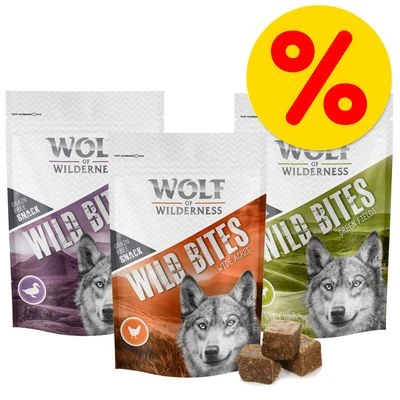Wolf Of Wilderness Wild Bites - Pack De Prueba 4 X 180 G 2 Wolf Of Wilderness Wild Bites - Pack De Prueba 4 X 180 G - Imagen 2